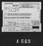 Manufacturer's drawing for North American Aviation B-25 Mitchell Bomber. Drawing number 62-73349
