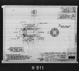 Manufacturer's drawing for North American Aviation B-25 Mitchell Bomber. Drawing number 108-58466