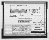 Manufacturer's drawing for Boeing Aircraft Corporation B-17 Flying Fortress. Drawing number 41-409