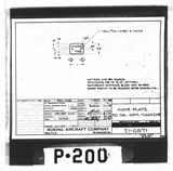 Manufacturer's drawing for Boeing Aircraft Corporation B-17 Flying Fortress. Drawing number 21-6871