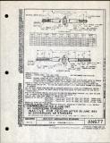 Manufacturer's drawing for Generic Parts - Aviation Standards. Drawing number an677