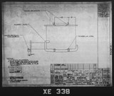 Manufacturer's drawing for Chance Vought Aircraft Inc. F4U Corsair. Drawing number 34566