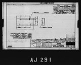 Manufacturer's drawing for North American Aviation B-25 Mitchell Bomber. Drawing number 108-712150