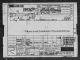 Manufacturer's drawing for North American Aviation B-25 Mitchell Bomber. Drawing number 62A-58571_AJ