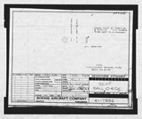 Manufacturer's drawing for Boeing Aircraft Corporation B-17 Flying Fortress. Drawing number 41-7932