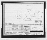 Manufacturer's drawing for Boeing Aircraft Corporation B-17 Flying Fortress. Drawing number 21-6438