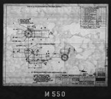 Manufacturer's drawing for North American Aviation B-25 Mitchell Bomber. Drawing number 98-53498