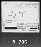 Manufacturer's drawing for Boeing Aircraft Corporation B-17 Flying Fortress. Drawing number 1-23587