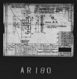 Manufacturer's drawing for North American Aviation B-25 Mitchell. Drawing number 36-33439