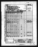 Manufacturer's drawing for North American Aviation AT-6 Texan / Harvard. Drawing number 1E101