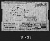 Manufacturer's drawing for North American Aviation B-25 Mitchell Bomber. Drawing number 108-58508
