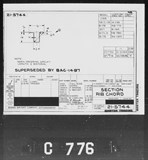 Manufacturer's drawing for Boeing Aircraft Corporation B-17 Flying Fortress. Drawing number 21-5744