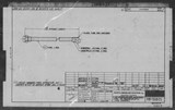 Manufacturer's drawing for North American Aviation B-25 Mitchell Bomber. Drawing number 98-51825