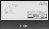 Manufacturer's drawing for Boeing Aircraft Corporation B-17 Flying Fortress. Drawing number 1-19826