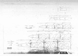 Manufacturer's drawing for Curtiss-Wright P-40 Warhawk. Drawing number 75-12-011
