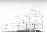 Manufacturer's drawing for Curtiss-Wright P-40 Warhawk. Drawing number 75-12-011