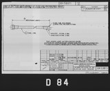 Manufacturer's drawing for North American Aviation P-51 Mustang. Drawing number 104-58871
