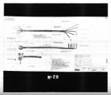 Manufacturer's drawing for Lockheed Corporation P-38 Lightning. Drawing number 198145