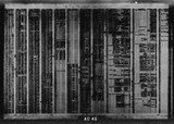 Manufacturer's drawing for North American Aviation B-25 Mitchell Bomber. Drawing number 98-542002