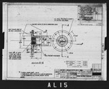 Manufacturer's drawing for North American Aviation B-25 Mitchell Bomber. Drawing number 98-47008