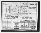 Manufacturer's drawing for Beechcraft AT-10 Wichita - Private. Drawing number 106285