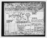 Manufacturer's drawing for Beechcraft AT-10 Wichita - Private. Drawing number 103129