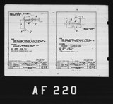 Manufacturer's drawing for North American Aviation B-25 Mitchell Bomber. Drawing number 1e40