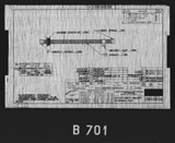 Manufacturer's drawing for North American Aviation B-25 Mitchell Bomber. Drawing number 108-548108