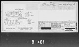 Manufacturer's drawing for Boeing Aircraft Corporation B-17 Flying Fortress. Drawing number 1-21363