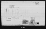 Manufacturer's drawing for North American Aviation B-25 Mitchell Bomber. Drawing number 98-54308