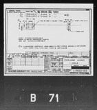 Manufacturer's drawing for Boeing Aircraft Corporation B-17 Flying Fortress. Drawing number 1-19001-103
