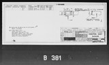 Manufacturer's drawing for Boeing Aircraft Corporation B-17 Flying Fortress. Drawing number 1-20555