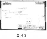 Manufacturer's drawing for Lockheed Corporation P-38 Lightning. Drawing number 196819