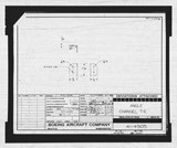 Manufacturer's drawing for Boeing Aircraft Corporation B-17 Flying Fortress. Drawing number 41-4905