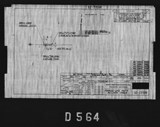 Manufacturer's drawing for North American Aviation B-25 Mitchell Bomber. Drawing number 62-73544