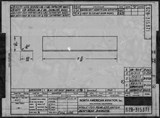 Manufacturer's drawing for North American Aviation B-25 Mitchell Bomber. Drawing number 62B-315371