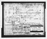 Manufacturer's drawing for Boeing Aircraft Corporation B-17 Flying Fortress. Drawing number 1-16279