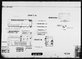 Manufacturer's drawing for North American Aviation B-25 Mitchell Bomber. Drawing number 108-542026