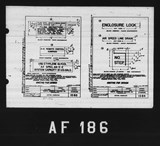 Manufacturer's drawing for North American Aviation B-25 Mitchell Bomber. Drawing number 1d83