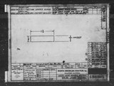 Manufacturer's drawing for North American Aviation B-25 Mitchell Bomber. Drawing number 62A-11448