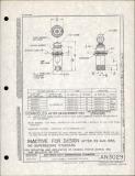 Manufacturer's drawing for Generic Parts - Aviation Standards. Drawing number an3029