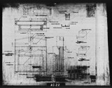 Manufacturer's drawing for North American Aviation B-25 Mitchell Bomber. Drawing number 98-53625