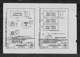 Manufacturer's drawing for North American Aviation B-25 Mitchell Bomber. Drawing number 1D52 1D53