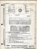 Manufacturer's drawing for Generic Parts - Aviation Standards. Drawing number an775