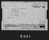Manufacturer's drawing for North American Aviation B-25 Mitchell Bomber. Drawing number 108-54119