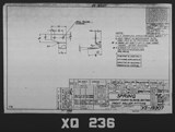 Manufacturer's drawing for Chance Vought F4U Corsair. Drawing number 19307