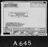 Manufacturer's drawing for Lockheed Corporation P-38 Lightning. Drawing number 200906