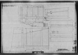 Manufacturer's drawing for North American Aviation B-25 Mitchell Bomber. Drawing number 98-48493