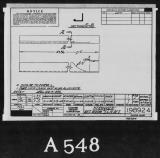 Manufacturer's drawing for Lockheed Corporation P-38 Lightning. Drawing number 198924