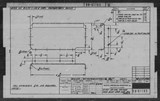 Manufacturer's drawing for North American Aviation B-25 Mitchell Bomber. Drawing number 98-61165